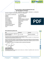 Certificado Afiliacion