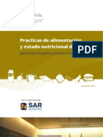 Practicas de Alimentacion y Estado Nutricional de Las Personas Mayores Institucionalizadas