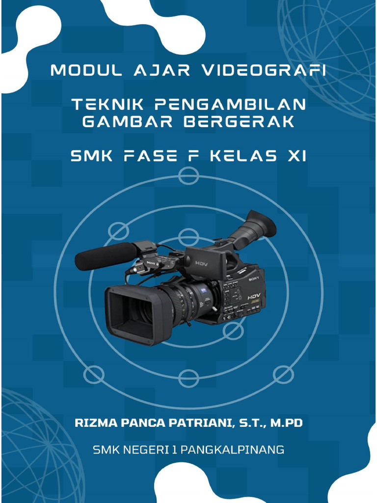 Modul Ajar Videografi Kelas XI | PDF | Komputer | Teknologi & Rekayasa