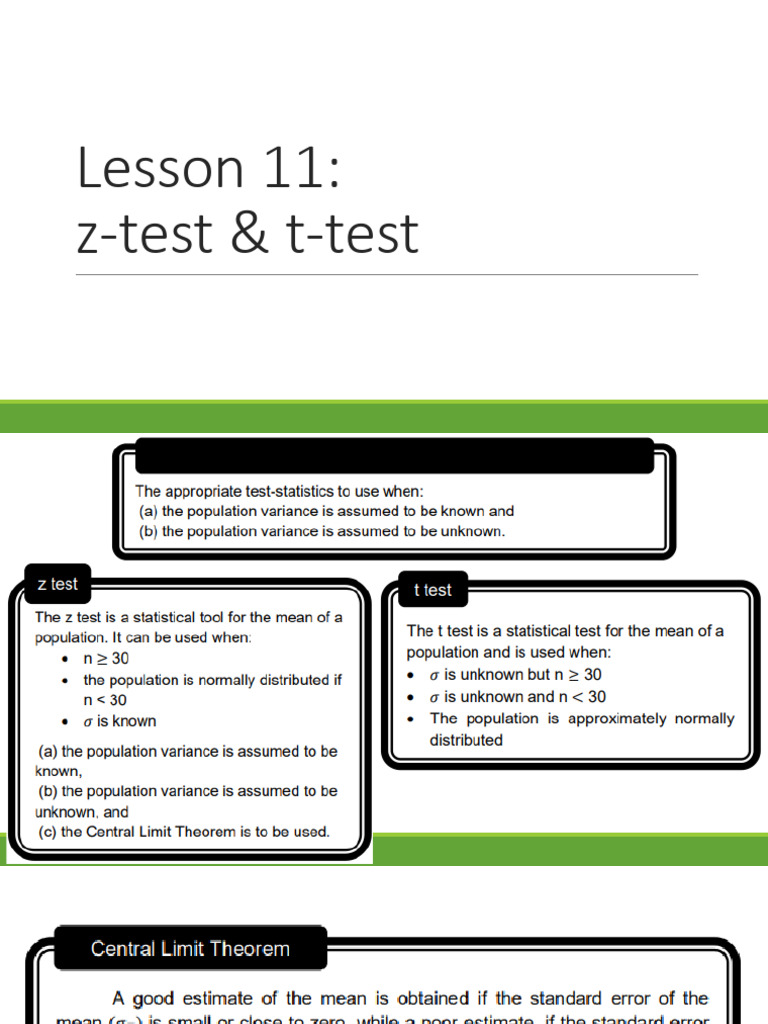 Lesson 11 | PDF