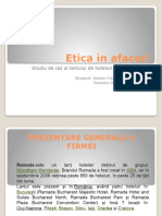 Etica in Afaceri- Prezentare Power Point