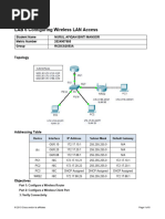 Lab 6 - Configuring Wireless LAN