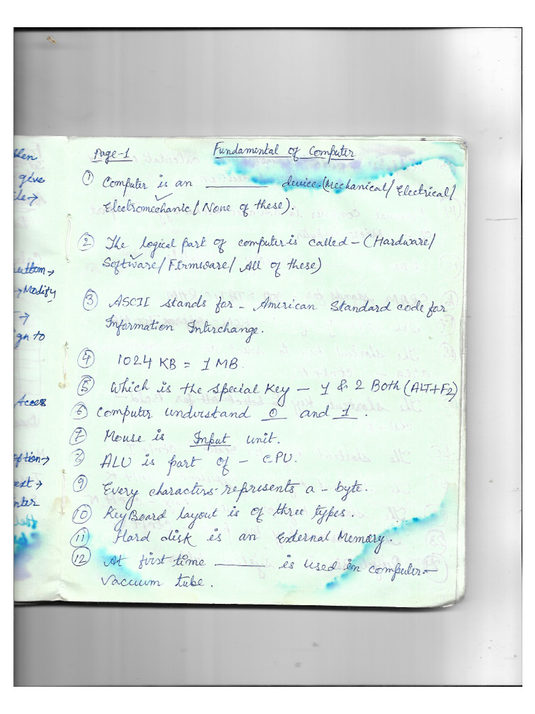 Cita Notes | PDF