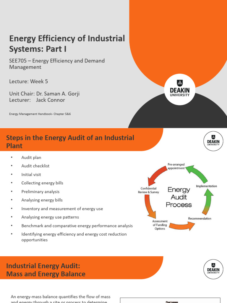 Industrial Energy Efficiency Audit Guide | PDF | Efficient Energy Use ...
