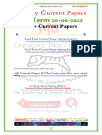 Current Papers Midterm Spring 2023 Mega File by MS Rehman