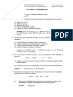 Taller de Estequiometría itm QBX24  2020-1