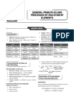 6 - General Principles and Processes of Isolation of Elements