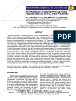 Challenges and Opportunities in Online Distance Learning Modality in One Public Secondary School in The Philippines