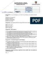 Atividade Avaliativa - Quiz 1