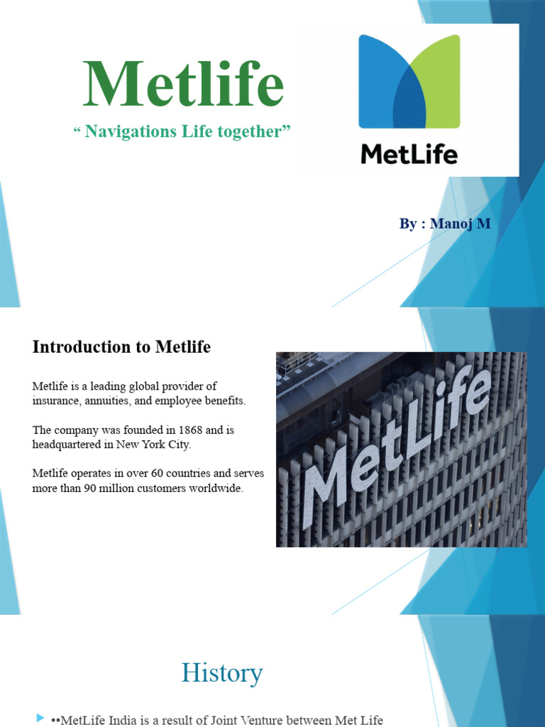 Manoj Metlife | PDF | Met Life | Diversification (Finance)