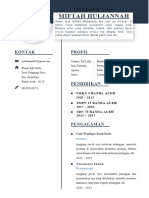 Curriculum Vitae