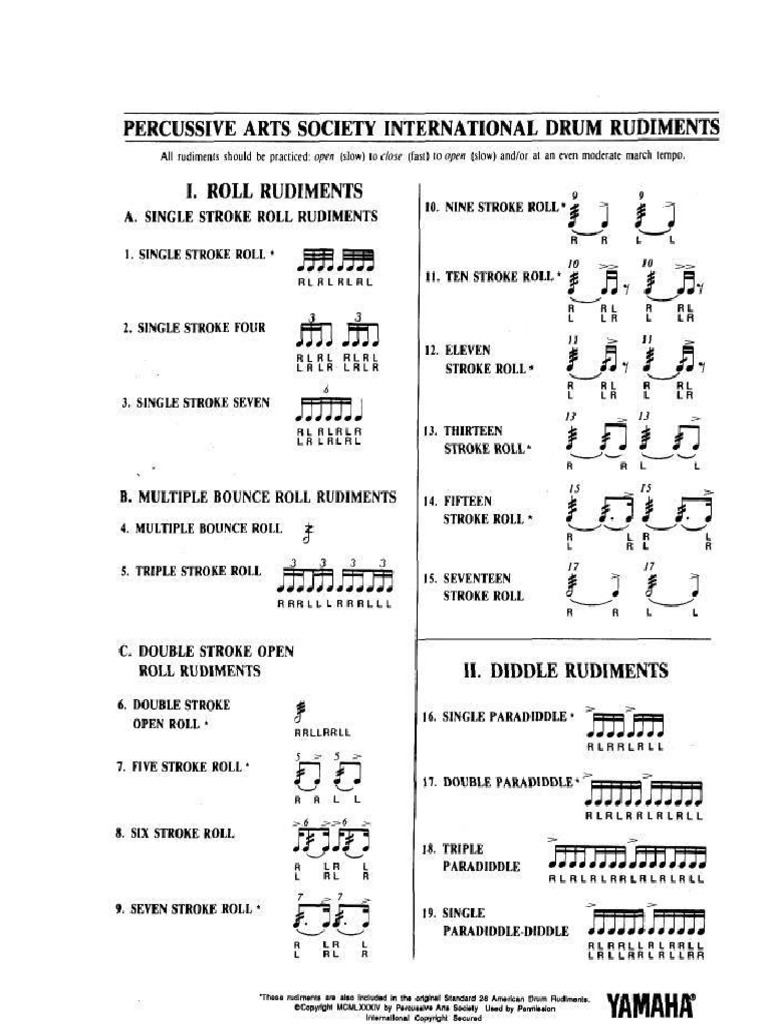 Rudimentos | PDF