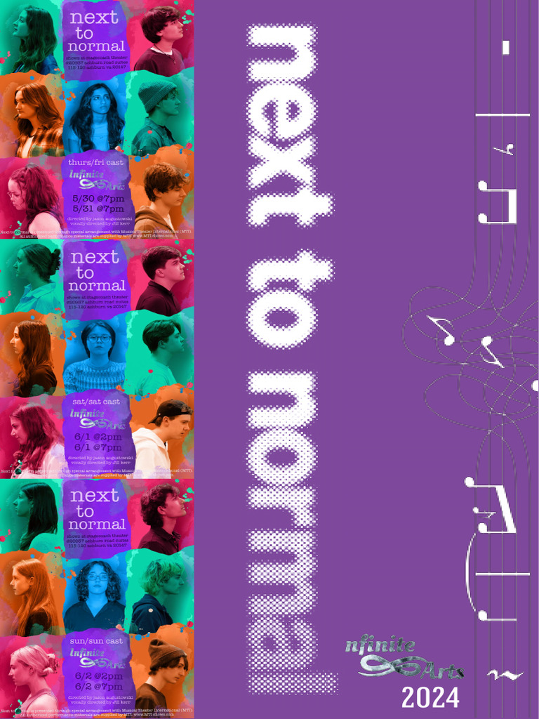 Next to Normal Musical Program | PDF | Cooking, Food & Wine