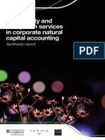 Biodiversity and Ecosystem Services in Corporate Natural Capital Accounting