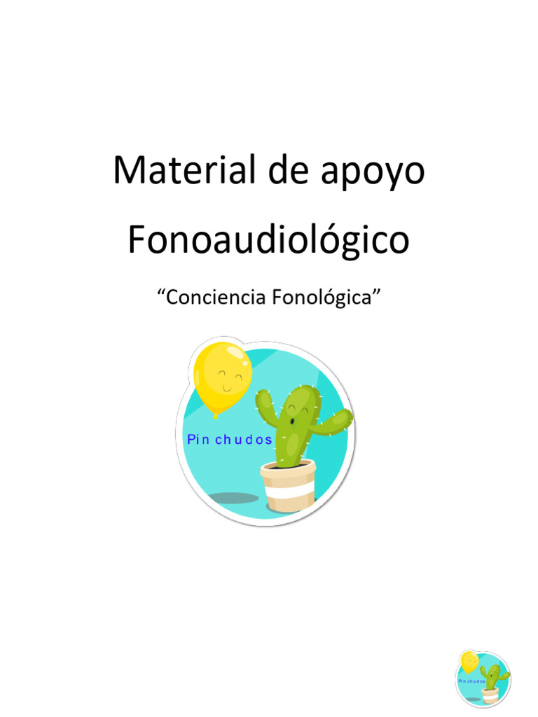 Conciencia Fonológica: Silabas Iniciales y Finales | PDF | Voz humana ...