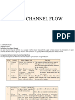 Open Channel Flow