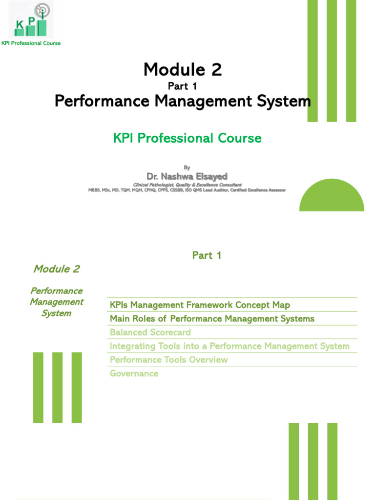 KPIs Management Framework Overview | PDF | Performance Indicator | Goal