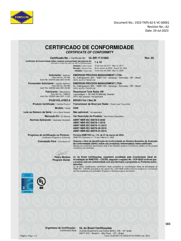 DASS-776 and UL 183 Compliance Guide | PDF