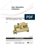 Chiller Installation and Operation and  Maintenance