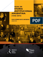 Manual de Derecho Constitucional e Historia Argentina