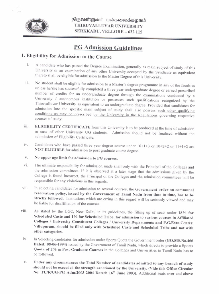 Pg Guidelines 1 Pdf