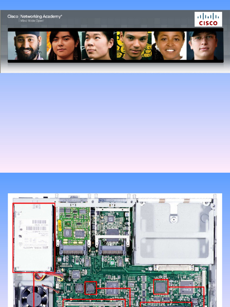 Componentes Clave del Router | PDF | Memoria de sólo lectura | Equipo ...