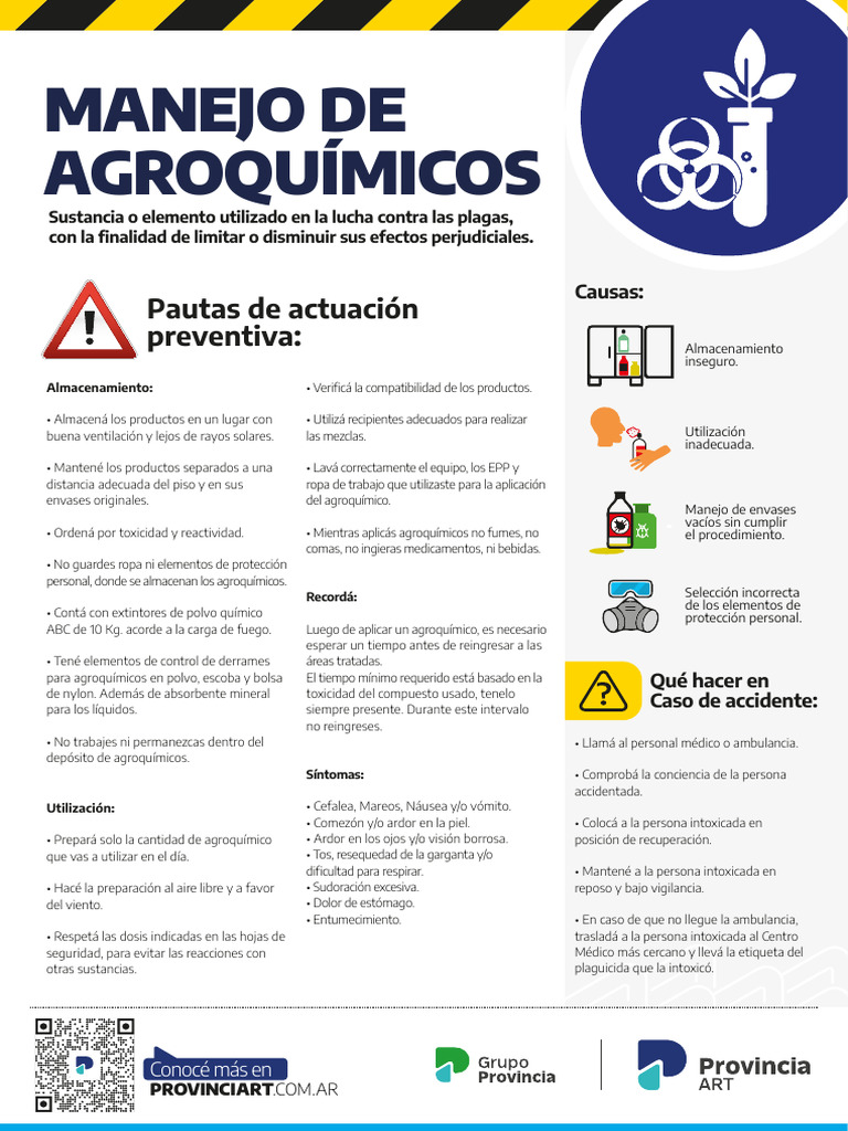Seguridad en el Manejo de Agroquímicos | PDF | Pesticida