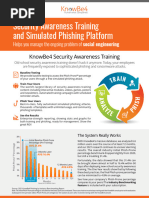 KnowBe4 User Guide: Phishing Training | PDF | Phishing | Password