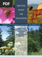 Selecting Plants For Pollinators: Middle Rocky Mountain Steppe - North American Pollinator Protection Campaign