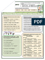 Adverbs of Frequency (Exercises)