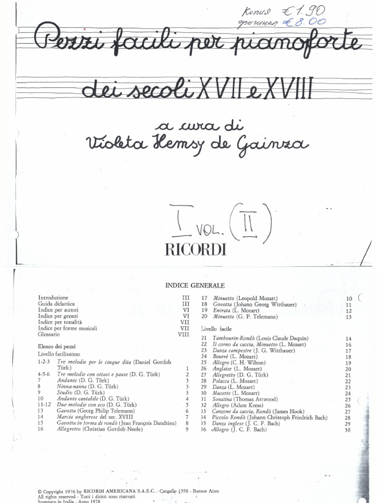 Heller 25 Studi Per Pianoforte - Foto 10