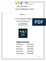 Sample Document For Hardware Project-IOT Lab-Dr. Anup Dey