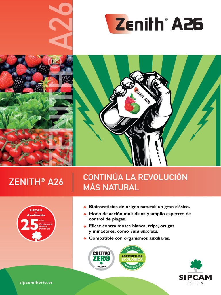 ZENITH A 26 - Web | PDF | Control biológico de plagas | Insecticida