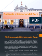 Gabinete Ministerial Del Perú