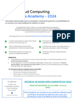 Google Cloud Computing Foundations Academy - 2024