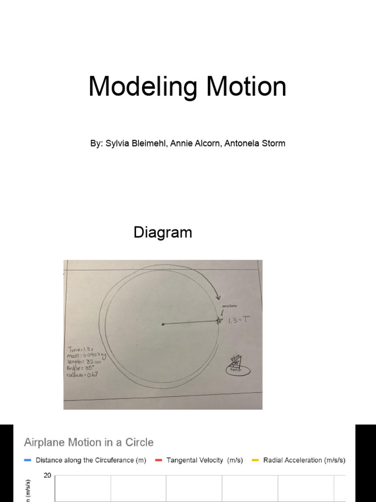 Modeling Motion | PDF | Science & Mathematics
