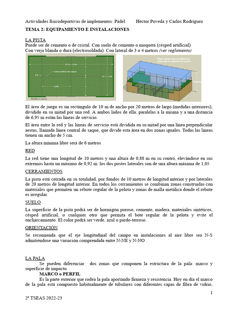 Padel Tema2 | PDF