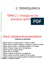 2.1. Energía en Los Procesos Químicos - v2