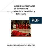 San Bernardo de Claraval - Sobre Los Grados de Humildad y de Soberbia