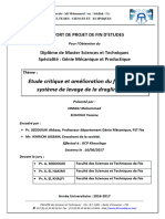 Etude Critique Et Amélioration Du Freinage Du Système de Levage de La Dragline 200B - Yassine ELHJOUJI