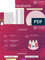 Caso Clínico N°6 - Hiperglicemia.