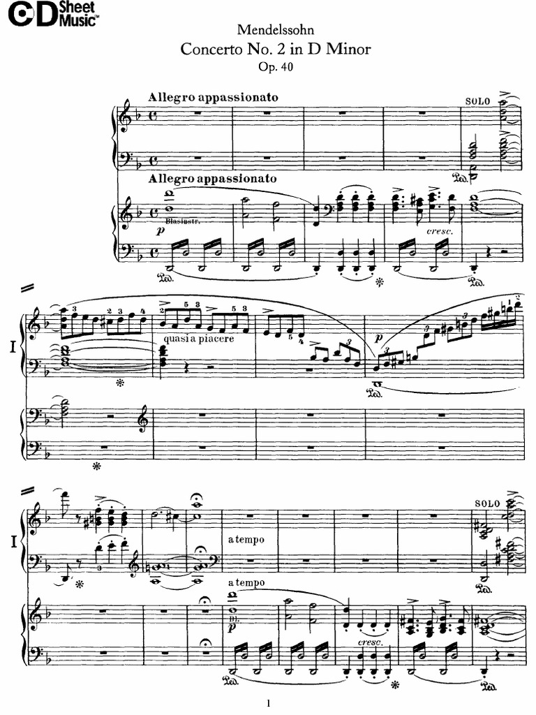 Mendelssohn concerto no 2 in d minor op 40 2 pianos pdf