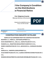 Assesment of The Company Condition Prof. Zbigniew Krysiak