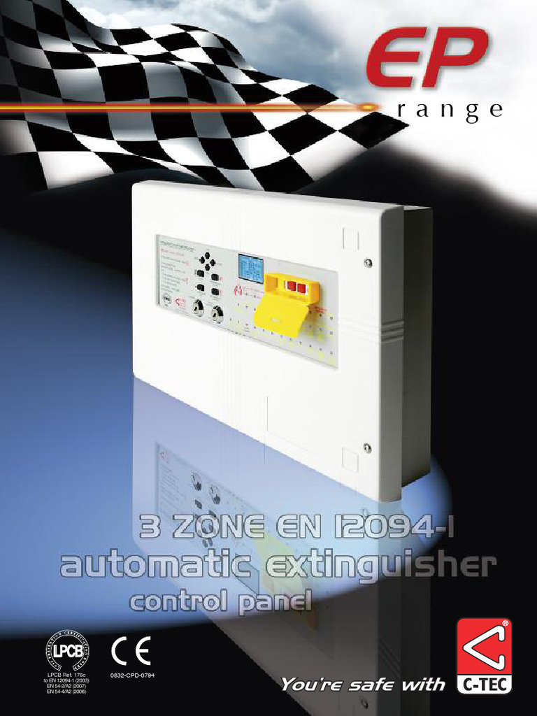 EP203 Conventional Fire Extinguisher Panel | PDF | Power Supply | Relay