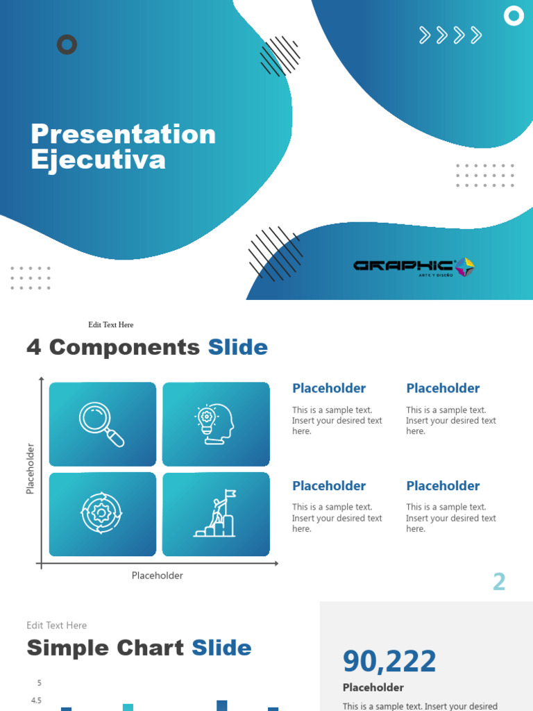 FF0353 01 Simple Business Executive Powerpoint Template | PDF | Computing
