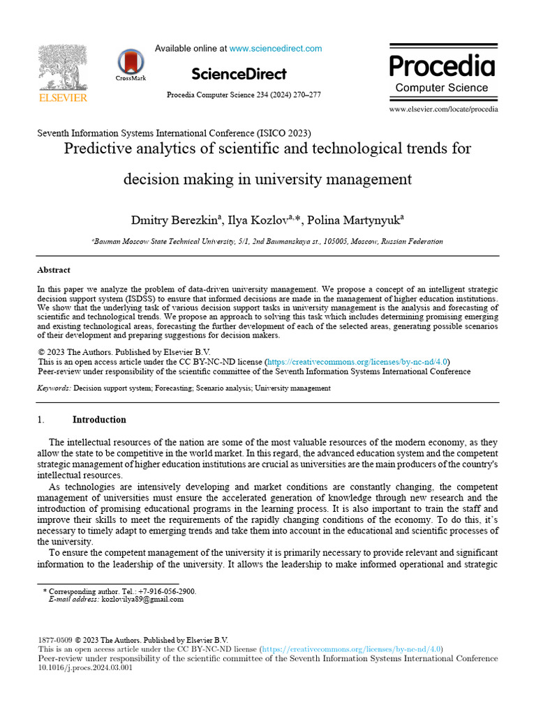 Sciencedirect Sciencedirect | Download Free PDF | Statistical ...