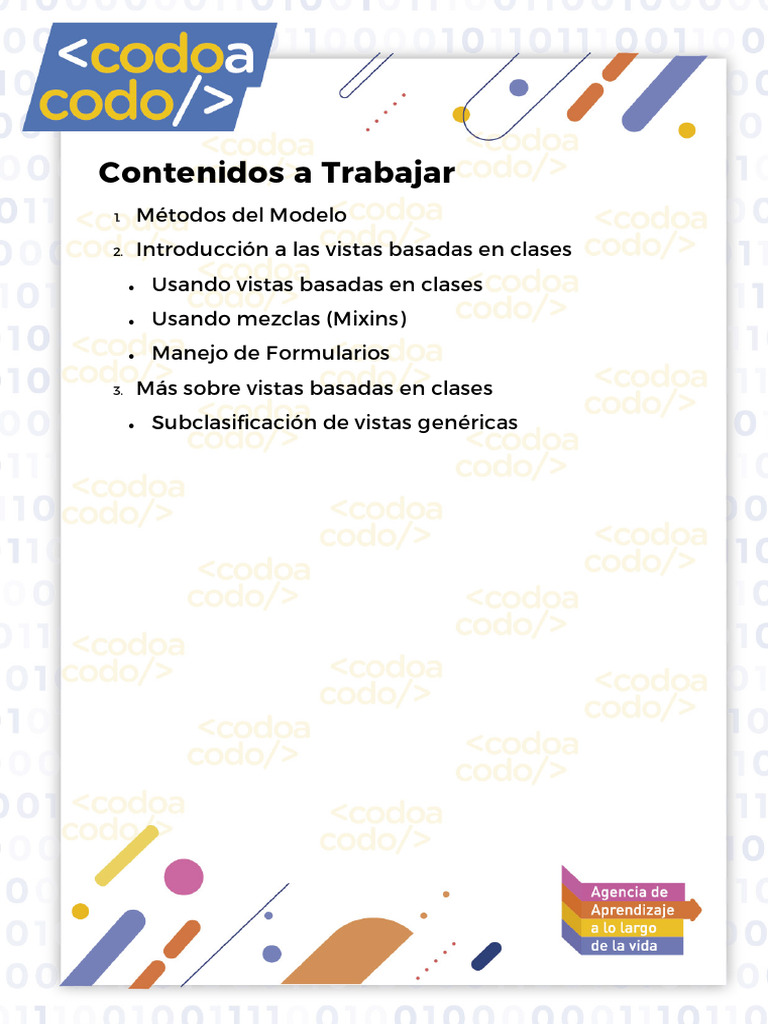 Django 11 django models m todos pdf programaci n de