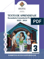 3ro. Año de Educación Secundaria Comunitaria Productiva