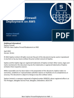 FW7525 19.0v1 Basic Sophos Firewall Deployment On AWS