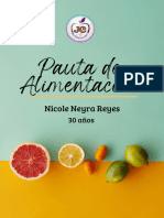 Pauta de Alimentación Nicole Neyra Reyes - 1